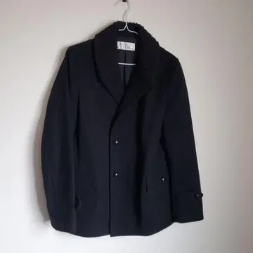 EDITION 울 코트 블랙 투모로우랜드 남성용