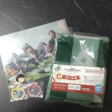 Mrs. GREEN APPLE 스톨 & 키링 & 파일 세트