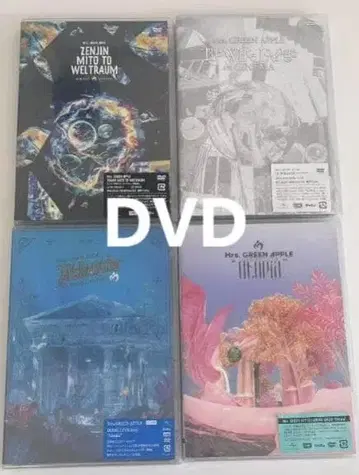 Mrs.GREEN APPLE 일반ver DVD 4작품