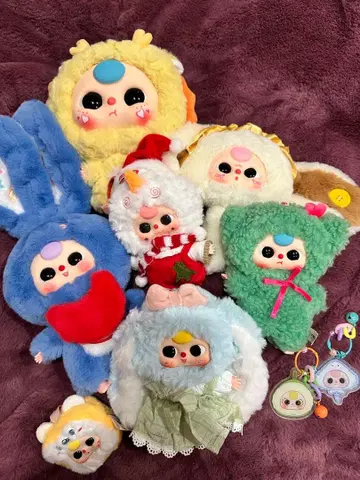 Baby three 봉제 인형 7세트