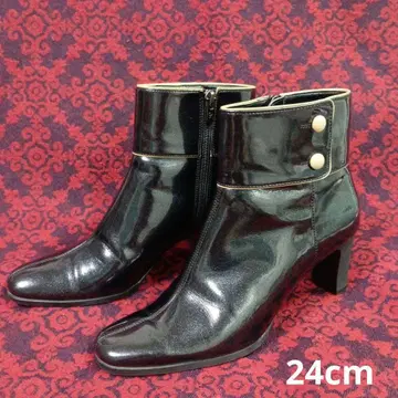 GINZA KANEMATSU 지퍼 레인부츠