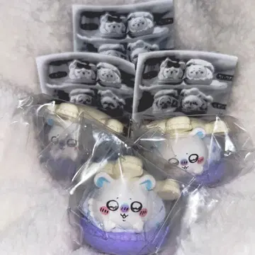 치이카와(먼작귀) 캐릭터 마카롱 가챠 모몽가 3개