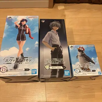 에반게리온 피규어 3체 세트