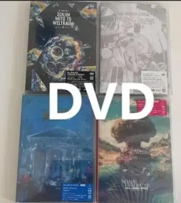 Mrs.GREEN APPLE 일반ver DVD 4작품