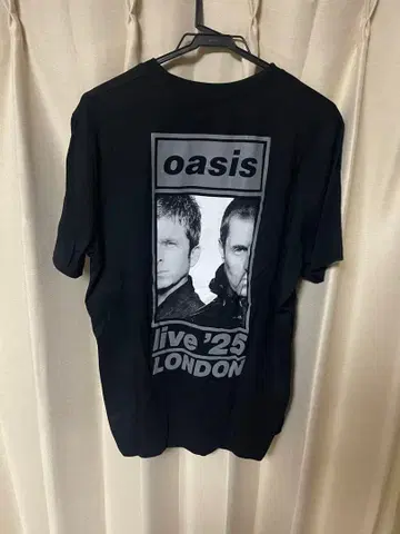 oasis live '25 LONDON 한정판 T셔츠 L 사이즈