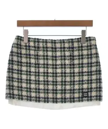 미우미우 미니 스커트 여성용