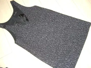 BEAMS HEART 빔즈 오버롤 스커트 튜닉 원피스