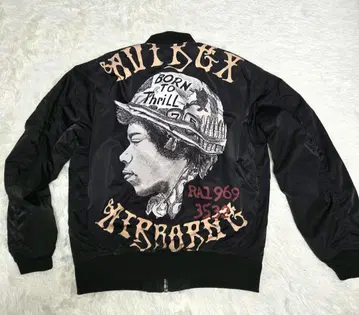 AVIREX 플라이트 자켓 MA-1 솔저 지미 헨드릭스