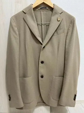 LARDINI 테일러드 자켓 베이지