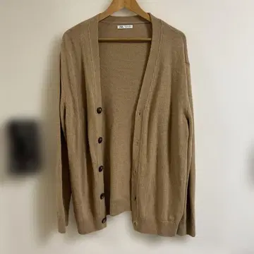 ZARA 베이지 가디건 MEX 42