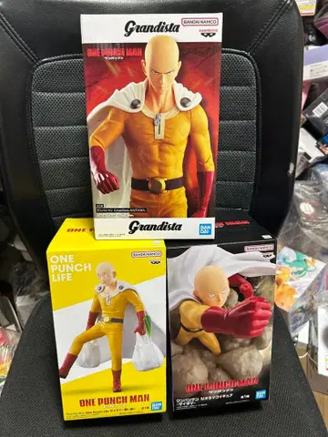 원펀맨 피규어 3종 세트 미사용