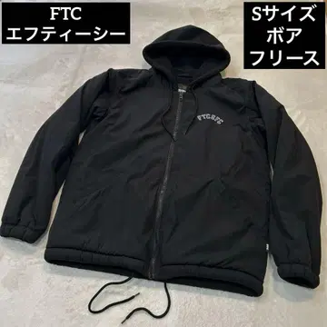 FTC 보아 후드 자켓 S 사이즈 블랙 플리스