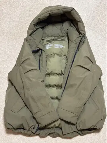 토우하라 아키 FORME 다운 자켓 카키