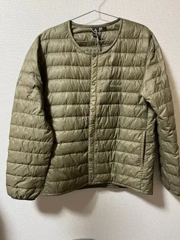 [ M ] 몽벨 스페리오 다운 라운드넥 자켓 탄