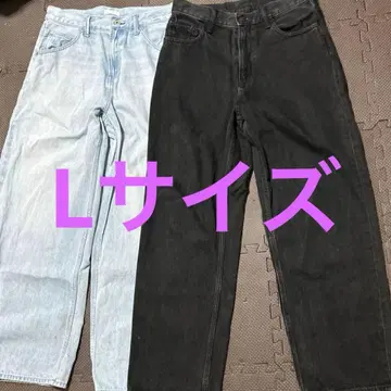 유니클로 청바지 2벌 세트 28인치