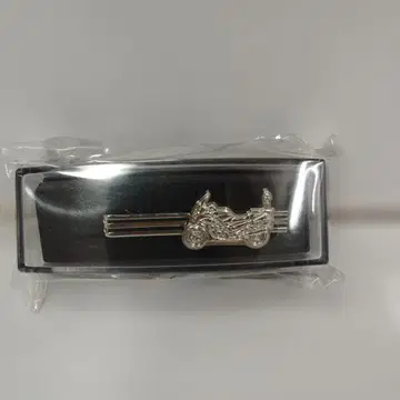 화이트 바이크 디자인 넥타이핀 (남성용)