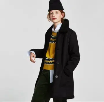 ZARA 보아 코트