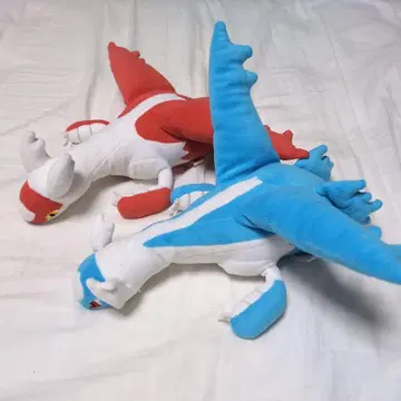 포켓몬 봉제 인형 라티아스 라티오스 포켓몬 센터