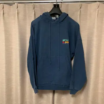 90s 클레이지셔츠 후드 맨투맨 USA제 페이드