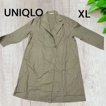 [새상품급] 유니클로 XL 린넨 올리브 자켓