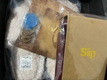 Siip 가이아 GOODS 3점 ( 슬리퍼, 레터 세트, 파우치 )