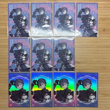 Dytica x 산리오 랜덤 사진풍 카드 코야나기 로우 11장 세트