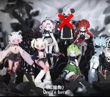 CHUZTING [Cooze 악마뿔] 블라인드 인형 시리즈 피규어