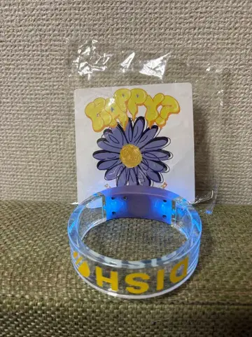 DISH// 라이트 뱅글 HAPPY 스카이블루