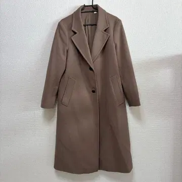 GU 코지 멜톤 테일러드 코트 M 사이즈