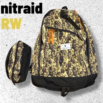 새상품급 nitraid RW 리얼 위드 백팩 파우치 포함