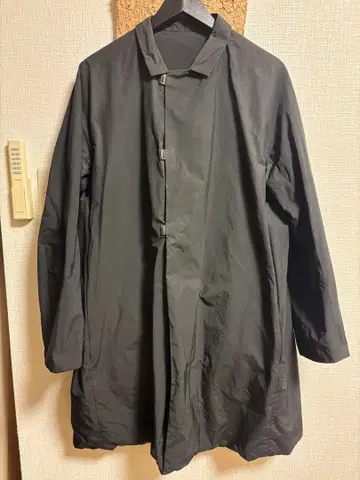 TEATORA WALLET COAT dual point 2 BLACK