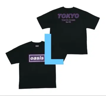 Oasis live'25 티셔츠 Tokyo City L 사이즈