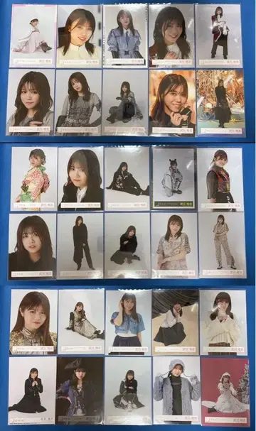 사쿠라자카46 브로마이드 타케모토 유이 묶음 판매