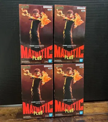 주술회전 MAXIMATIC PLUS 피규어 양면 스쿠나 4개