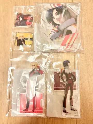 건담 seed freedom 아스란 카가리 아크릴 스탠드 세트