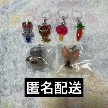 주토피아 메지루시 액세서리 가챠 닉 주디 캡슐 토이