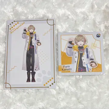 니지산지 마네키네코 VOLTACTION 후라 소토 코스터 엽서