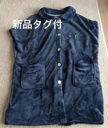 택 포함 새상품 [ NARUE ] 베스트 넉넉한 L~LL 네이비