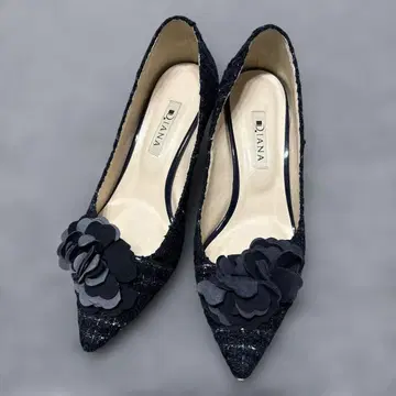 DIANA 트위드 펌프스 24cm