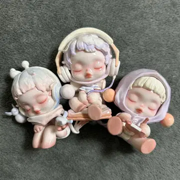 POPMART 슬리핑 인형 3체 세트