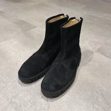 BLOHM 브롬 SHOT BOOTS 블랙 스웨이드 지퍼 부츠 정품