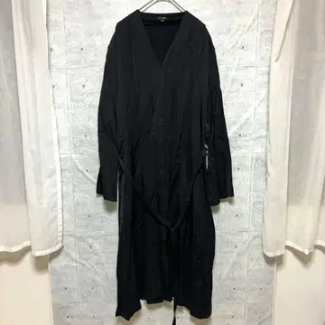 유니클로 Hana Tajima 새틴 턱 V넥 원피스 여성용