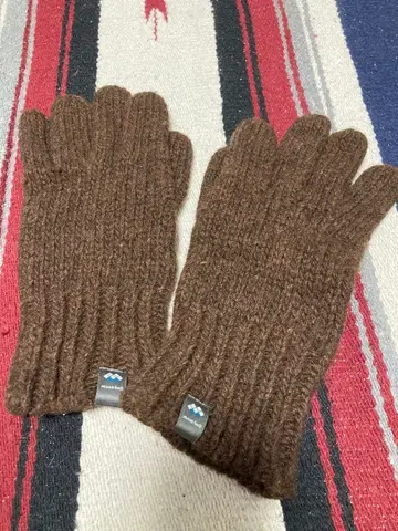 moonbell 울 장갑 S 사이즈 브라운