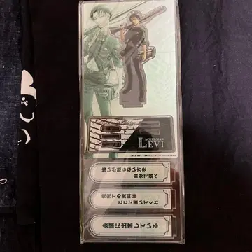 진격의 거인 리바이 탁상 메시지 아크릴 스탠드