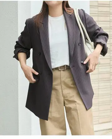 이번 시즌 완판 JOURNAL STANDARD 울 라이크 스트레치 자켓