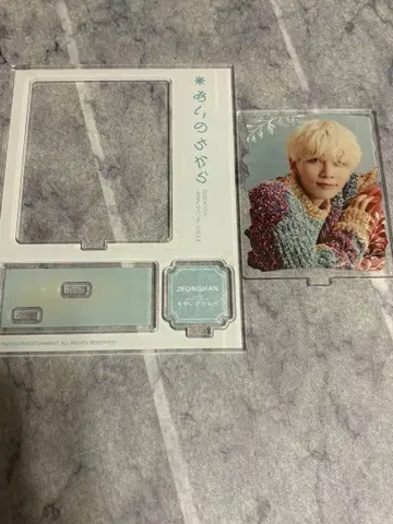 세븐틴 정한 아크릴 스탠드