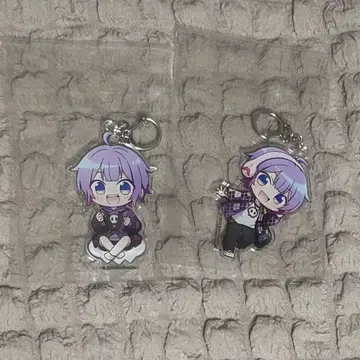 니치죠구미 시니가미 아크릴 키링 도쿄 타워 콜라보