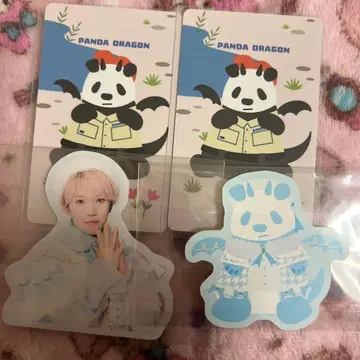 팬더 드래곤 타이거 스티커 파라곤 크리스마스