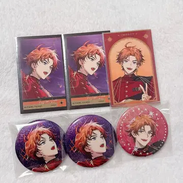 니지산지 IMPACT 3SKM 키타미 유세이 폴라로이드 캔뱃지