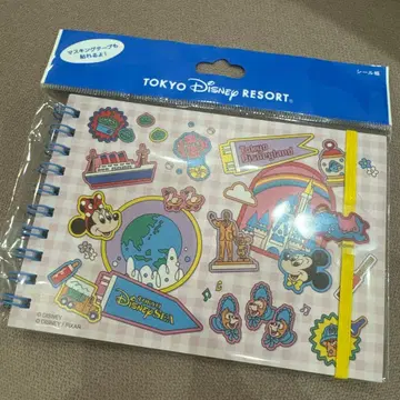 디즈니 리조트 신상 씰북 파크 트랙션 후드 모티브